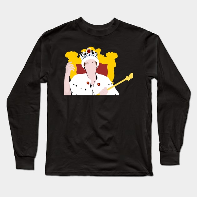 Sherlock Moriarty Crown Long Sleeve T-Shirt by OutlineArt